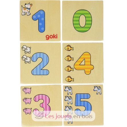 Aprender a contar memo GK56806 Goki 2