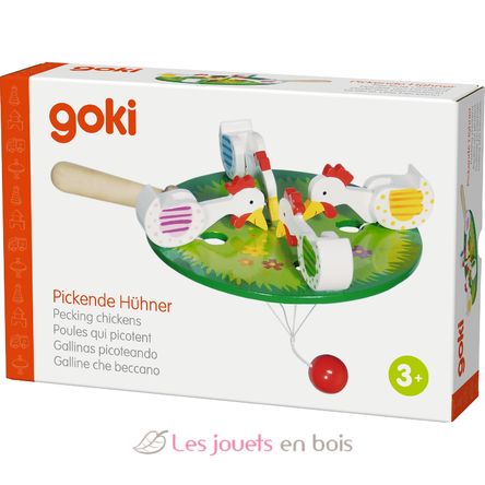 Juego gallinas picoteando GK53915 Goki 2