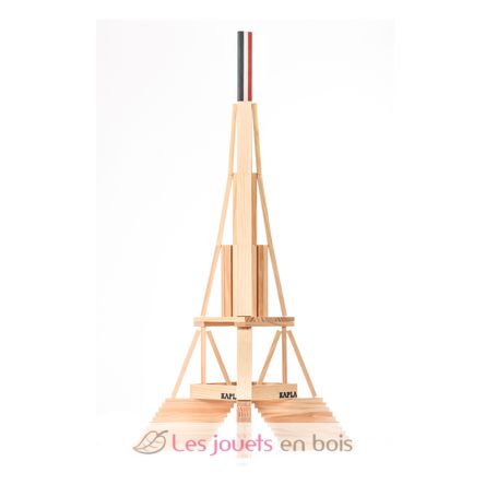 Juego de madera para montar la Torre Eiffel KA-TE Kapla 2
