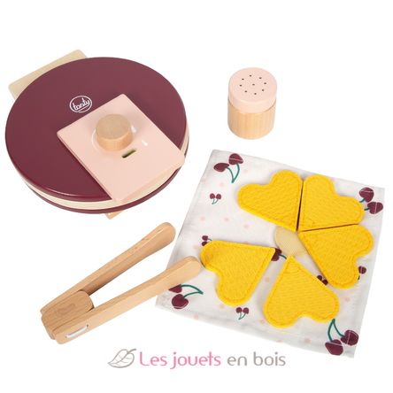 Set de gofrera Tasty rojo LE12850 Small Foot company 2