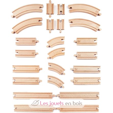 Pack súper extensión de vías HA-E3707 Hape Toys 3