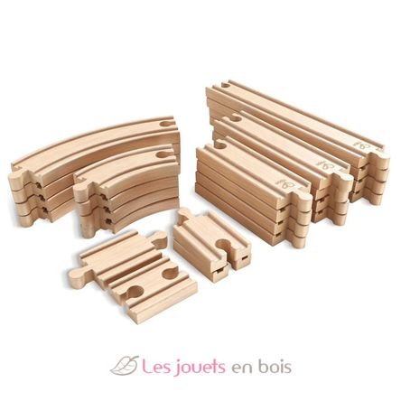 Pack súper extensión de vías HA-E3707 Hape Toys 4