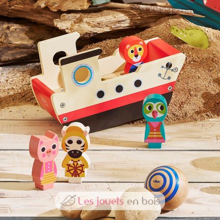 El barco con sonidos de animales V7643 Vilac 5