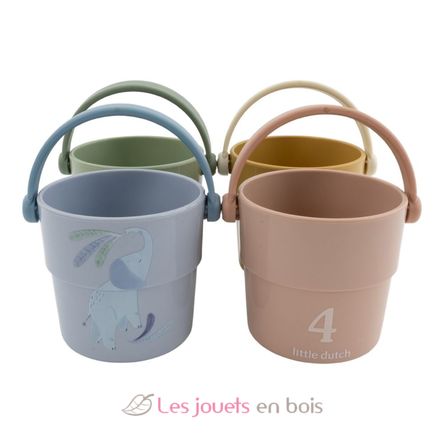 Vasos de baño Safari Friends LD2017729 Little Dutch 2