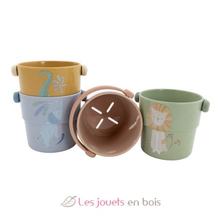 Vasos de baño Safari Friends LD2017729 Little Dutch 3