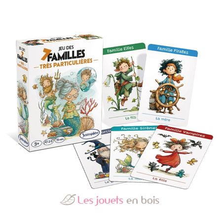Juego de 7 familias muy especiales SS-1380 Sentosphère 2