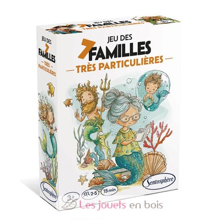 Juego de 7 familias muy especiales SS-1380 Sentosphère 1