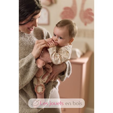 Peluche de actividad flamenco rosa LD8318 Little Dutch 4