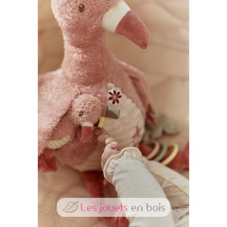 Peluche de actividad flamenco rosa LD8318 Little Dutch 8