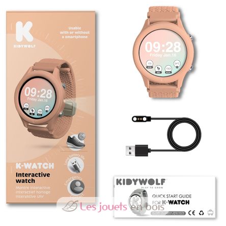 K-Watch Reloj Interactivo coral KW-K-WATCH-CO Kidywolf 13