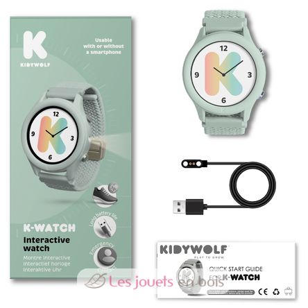 K-Watch Reloj Interactivo verde KW-K-WATCH-GR Kidywolf 13