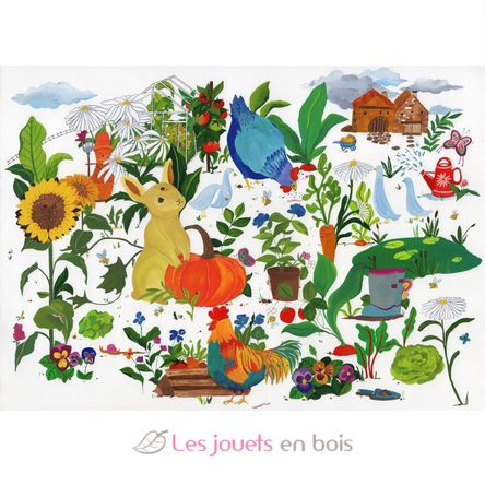 Huerto de Mathilde Joly K1307-50 Puzzle Michèle Wilson 2