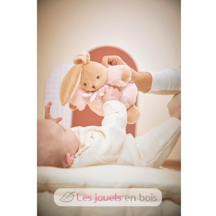 Peluche conejo Patapouf rosa 17 cm K214017 Kaloo 6