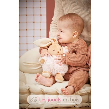 Peluche conejo Patapouf rosa 17 cm K214017 Kaloo 4