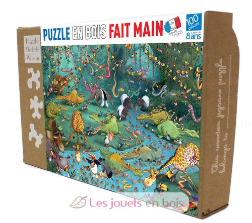 Crocos y compañía de Ruyer K445-100 Puzzle Michèle Wilson 1
