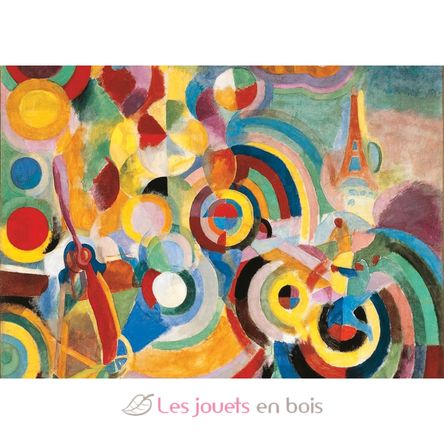 Homenaje de Delaunay a Blériot K451-50 Puzzle Michèle Wilson 1