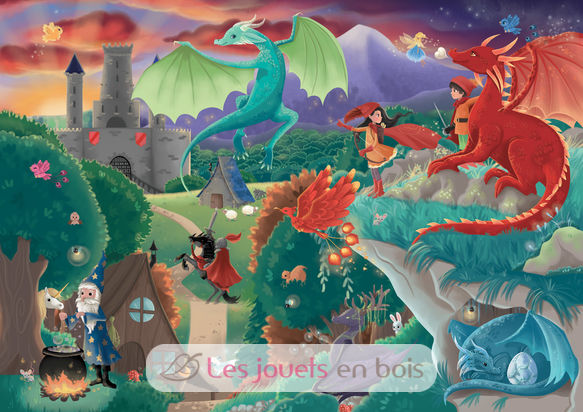 Puzzle de dragones K865-50 Puzzle Michèle Wilson 2