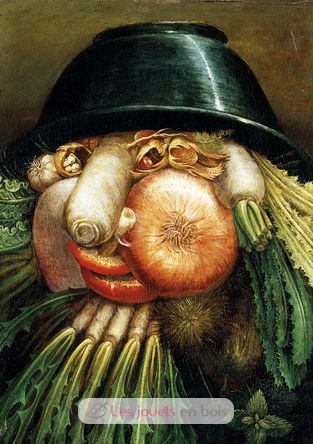 El hombre de la huerta de Arcimboldo K97-12 Puzzle Michèle Wilson 2
