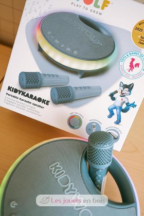 Kidykaraoke Altavoz karaoke azul KW-KIDYKARAOKE-BU Kidywolf 6