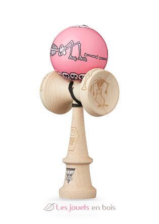 Krom Kendama Jody Bartons Skeletons Pink KROM-SKELETON KROM Kendama 2