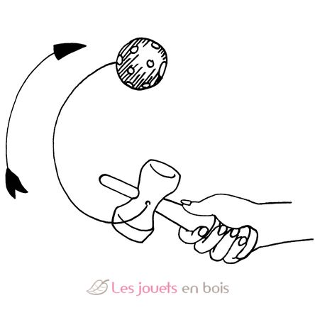 Kendama rojo GK62931 Goki 2