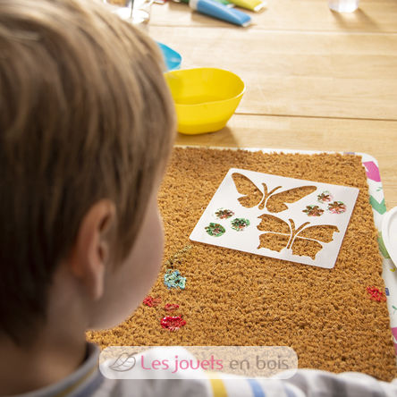 DIY Felpudo con mariposas ED-KG254 Esschert Design 5