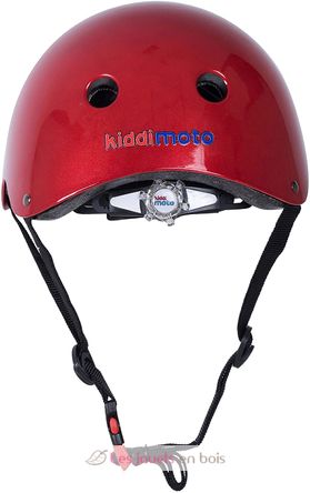 Casque Rojo Metálico MEDIUM KMH038M Kiddimoto 3