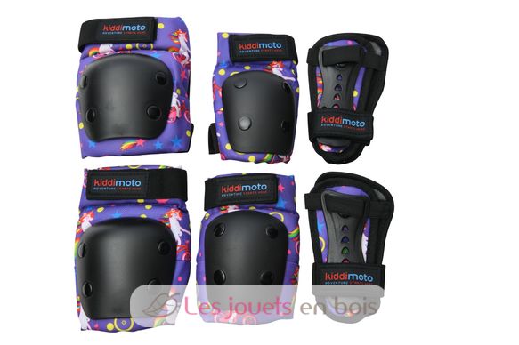 Set de protección infantil Unicornio M KMP06M Kiddimoto 3