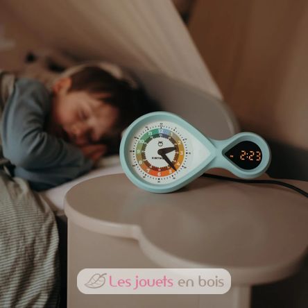 Kidyalarm Reloj despertador educativo azul KW-KIDYALARM-BU Kidywolf 9