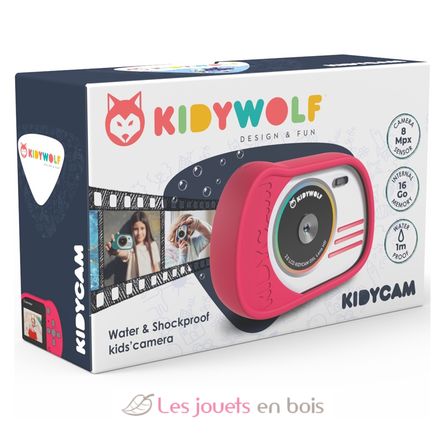 Kidycam Cámara para niños rosa KW-KIDYCAM-PI Kidywolf 7