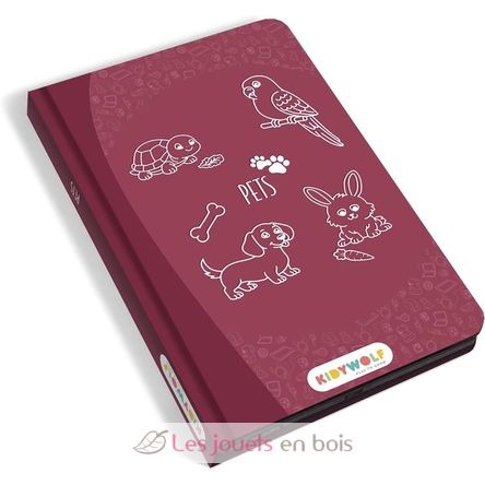 Kidydraw-Mini Tableta de dibujo - Mascotas KW-KIDYDRAW-MINI-PET Kidywolf 6