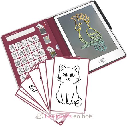 Kidydraw-Mini Tableta de dibujo - Mascotas KW-KIDYDRAW-MINI-PET Kidywolf 1