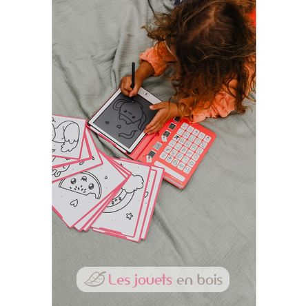 Kidydraw-Mini Tableta de dibujo - Kawaï KW-KIDYDRAW-MINI-KAW Kidywolf 6