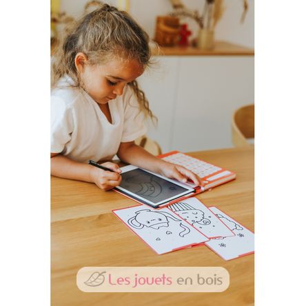 Kidydraw-Mini Tableta de dibujo - Kawaï KW-KIDYDRAW-MINI-KAW Kidywolf 7