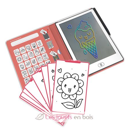 Kidydraw-Mini Tableta de dibujo - Kawaï KW-KIDYDRAW-MINI-KAW Kidywolf 2