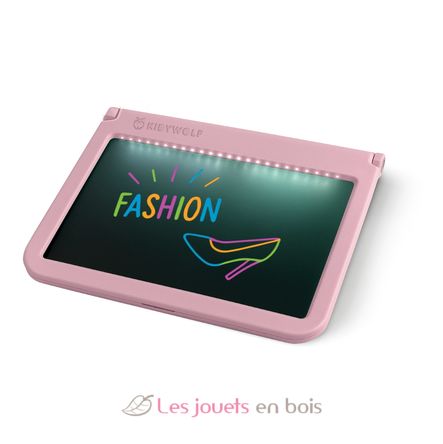 Kidydraw-Pro Fashion Tableta de dibujo luminosa KW-KIDYDRAW-PRO-PI Kidywolf 4