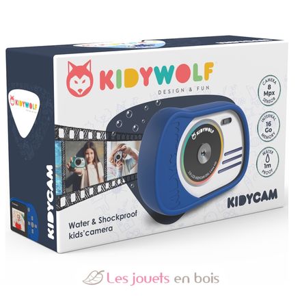 Kidycam Cámara para niños azul KW-KIDYCAM-BU Kidywolf 6