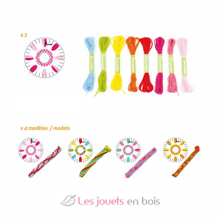 Kit creativo para pulseras de la amistad SYCRE11030 Sycomore 3