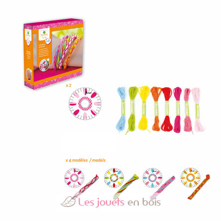 Kit creativo para pulseras de la amistad SYCRE11030 Sycomore 2