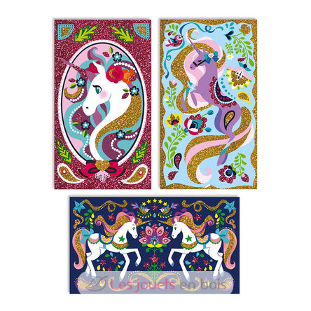 Purpurina Unicornios J07883 Janod 9