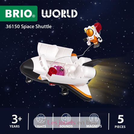 Transbordador espacial blanco BR36150 Brio 3