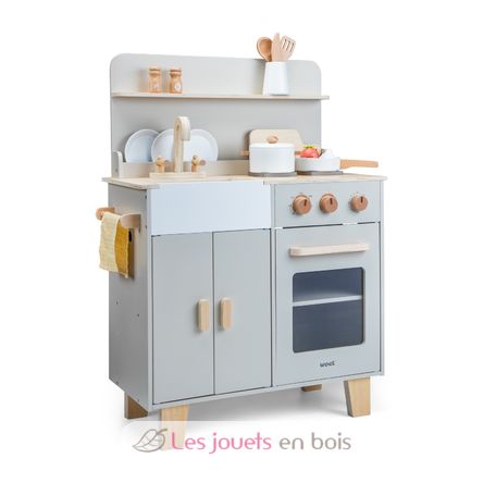 Cocina de juguete verde menta NCT11082 New Classic Toys 2