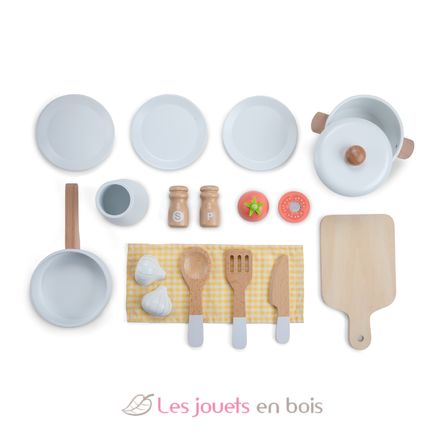 Cocina de juguete gris beige NCT11080 New Classic Toys 6