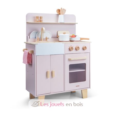 Cocina de juguete rosa NCT11081 New Classic Toys 2