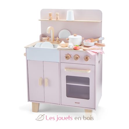 Cocina de juguete rosa NCT11081 New Classic Toys 7