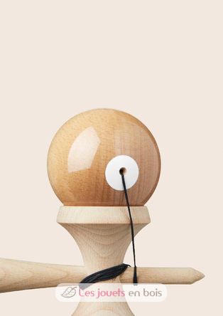 Krom Kendama Pop Lol Madera desnuda KROM-PL-NAK KROM Kendama 6