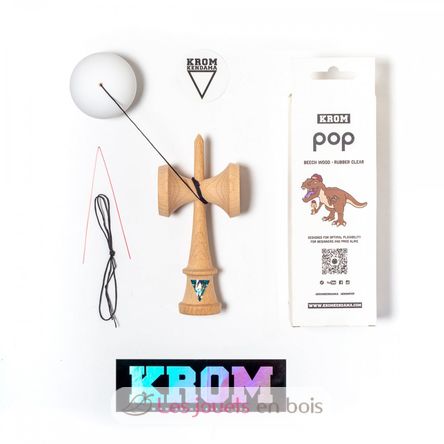 Krom Kendama Pop Blanco KROM-POP-WHI KROM Kendama 2