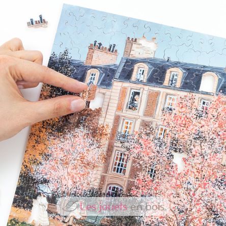 Tarde en el Parque Monceau de Delacroix A1248-350 Puzzle Michèle Wilson 3