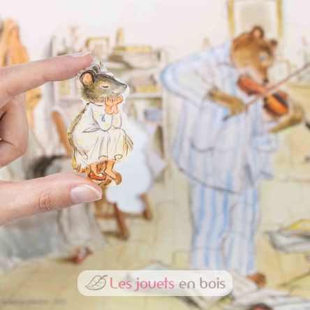 La lección de música de Vincent K1384-24 Puzzle Michèle Wilson 4