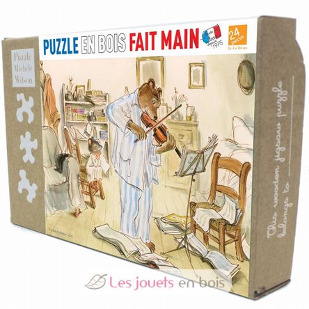 La lección de música de Vincent K1384-24 Puzzle Michèle Wilson 1